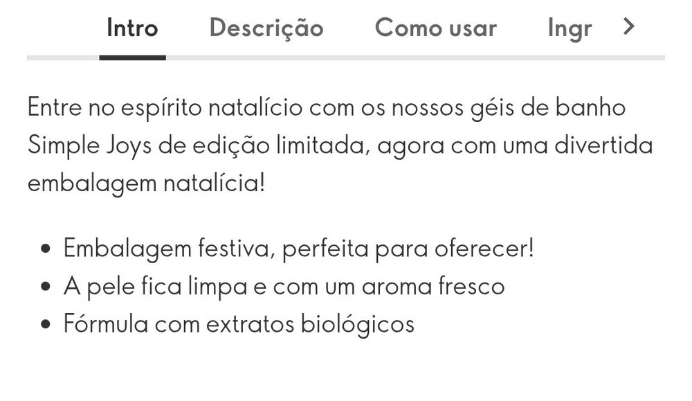 Gel de Banho com Morango Biológico 250ml Oriflame