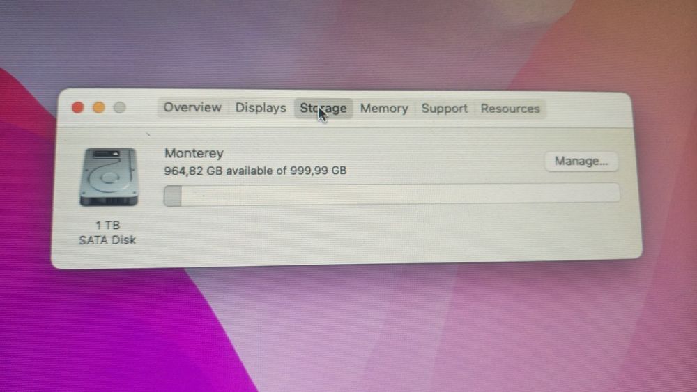 Apple iMac 20" | 8GB RAM | macOS Monterey