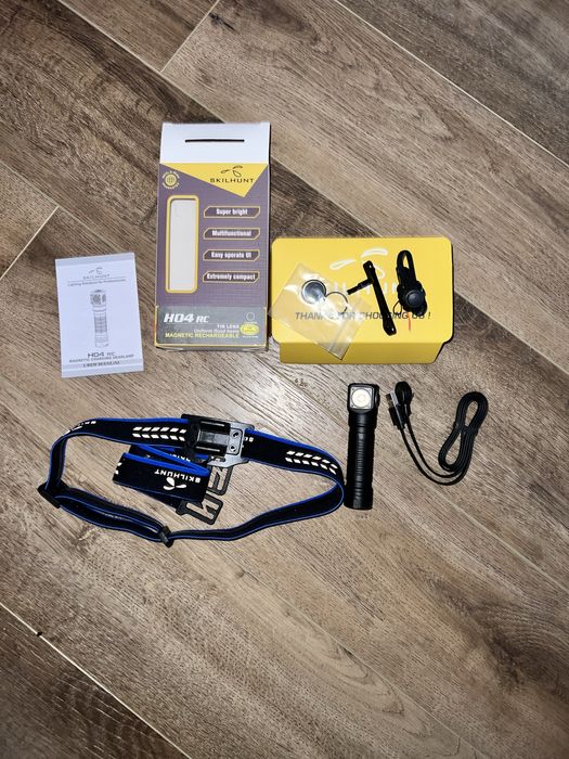 Skilhunt h04RC ліхтар налобний