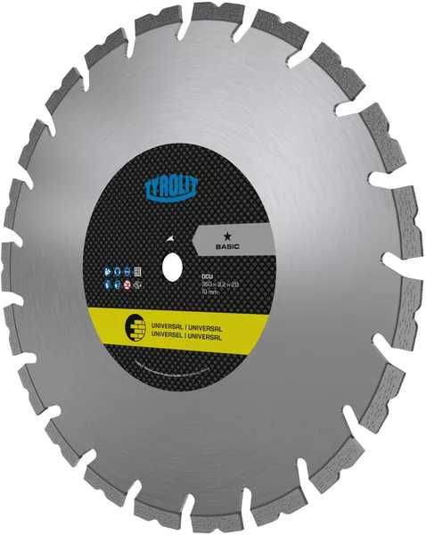 Tarcza diamentowa Tyrolit Basic DCU 350 mm do przecinarek do betonu