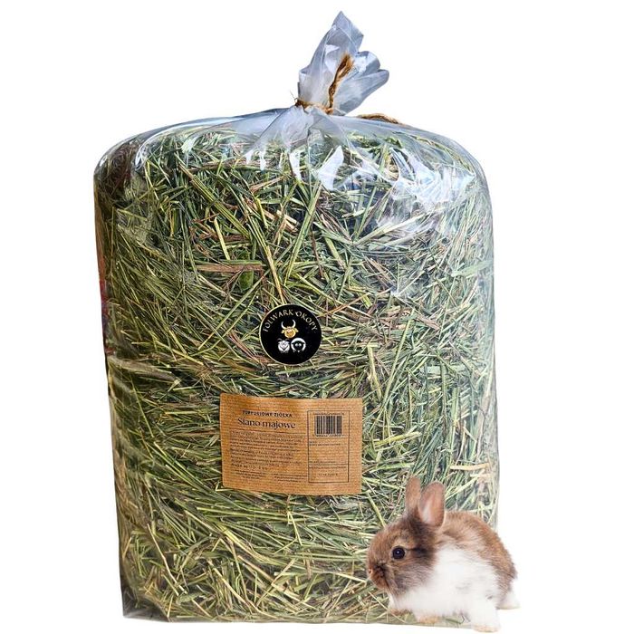 Siano dla królika 4 kg – majowe i miętowe + smaczek Halloween GRATIS