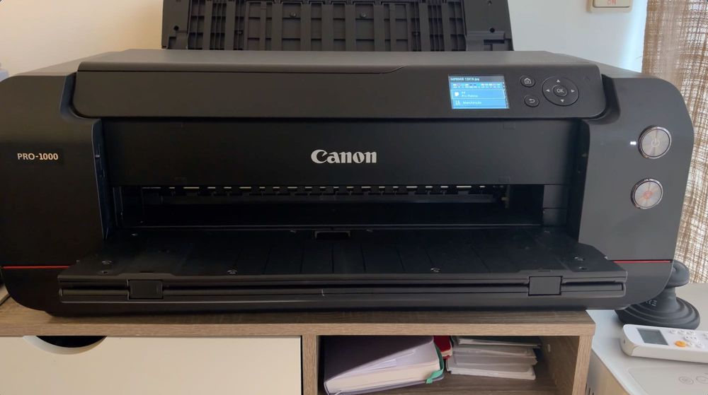 Impressora Canon Prograf 1000 como nova com tintas