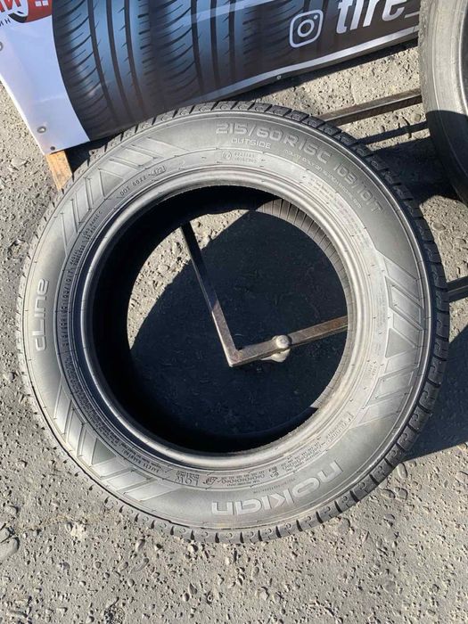 Шини нові 215/60 R16C пара Nokian літо,