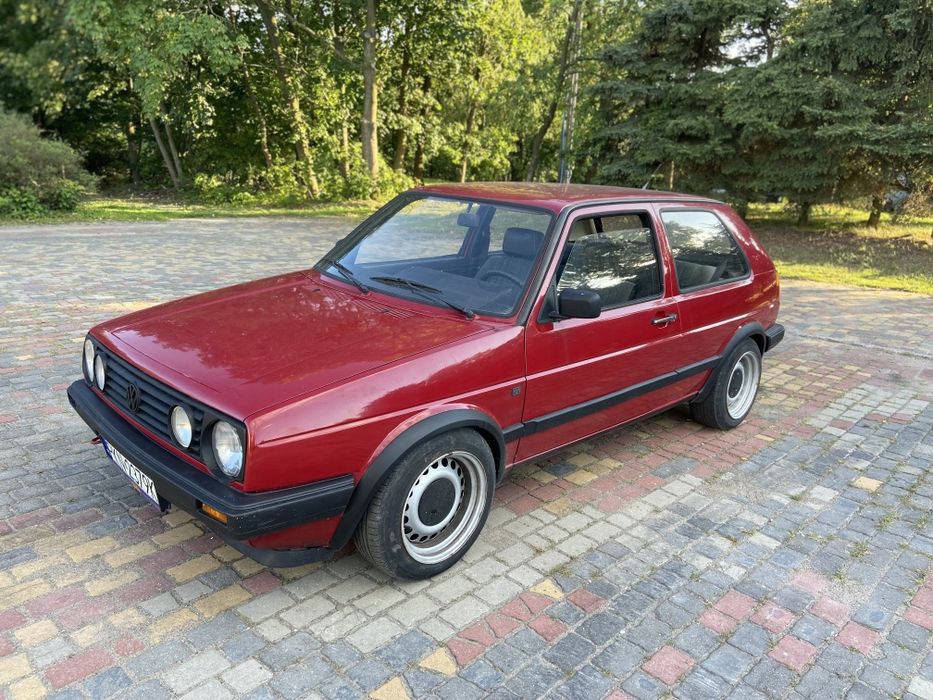 VOLKSWAGEN GOLF 2 1.6 1990 benzyna mk2 a2 Golf Jetta youngtimer