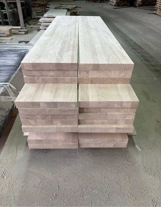 Schody na zamówienie - trep dębowy bukowy jesionowy - NA WYMIAR