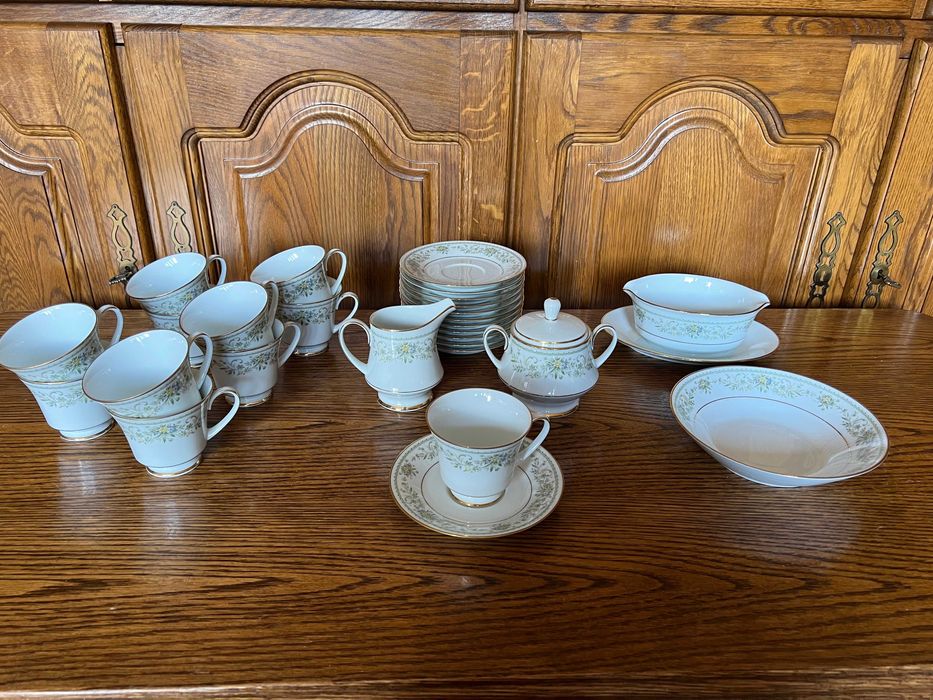 Serwis Kawowy Porcelana Noritake Green Hill 2897