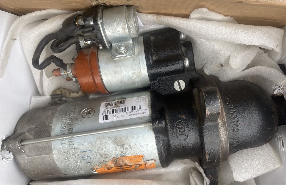 Стартер 5404.3708-10 (МТЗ,МАЗ) 24В, 9кВт, Z=10