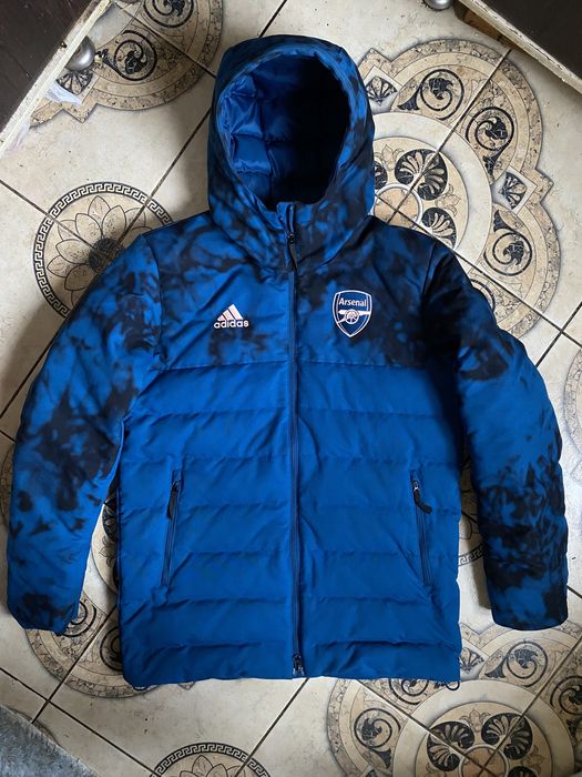 Мужская зимняя куртка ПУХОВИК Adidas ARSENAL LONDON Jacket Men