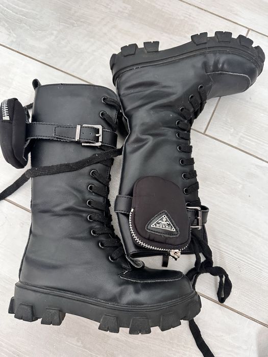 Сапожки девочке кожа