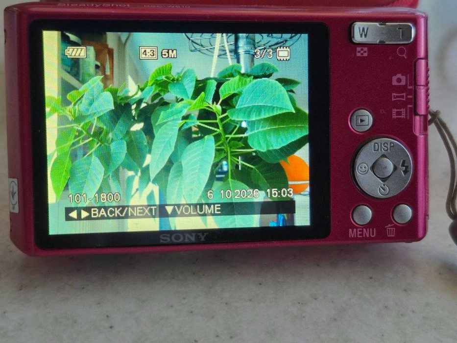 Цифровий фотоапарат Sony Cyber-shot (Pink) | Ідеальний стан + повний комплект