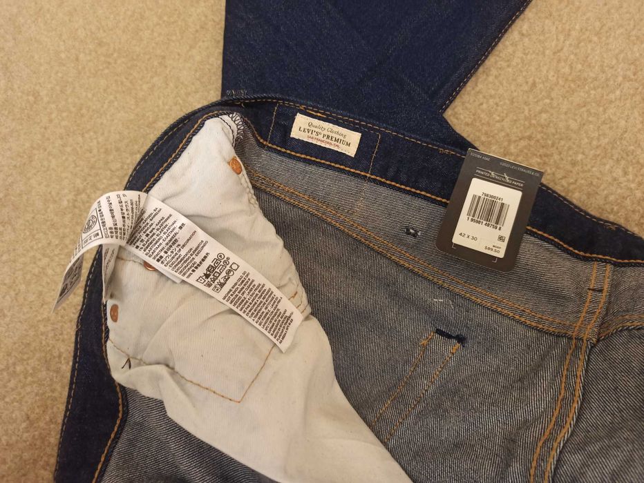 джинси чоловічі levis 501 premium великий розмір
