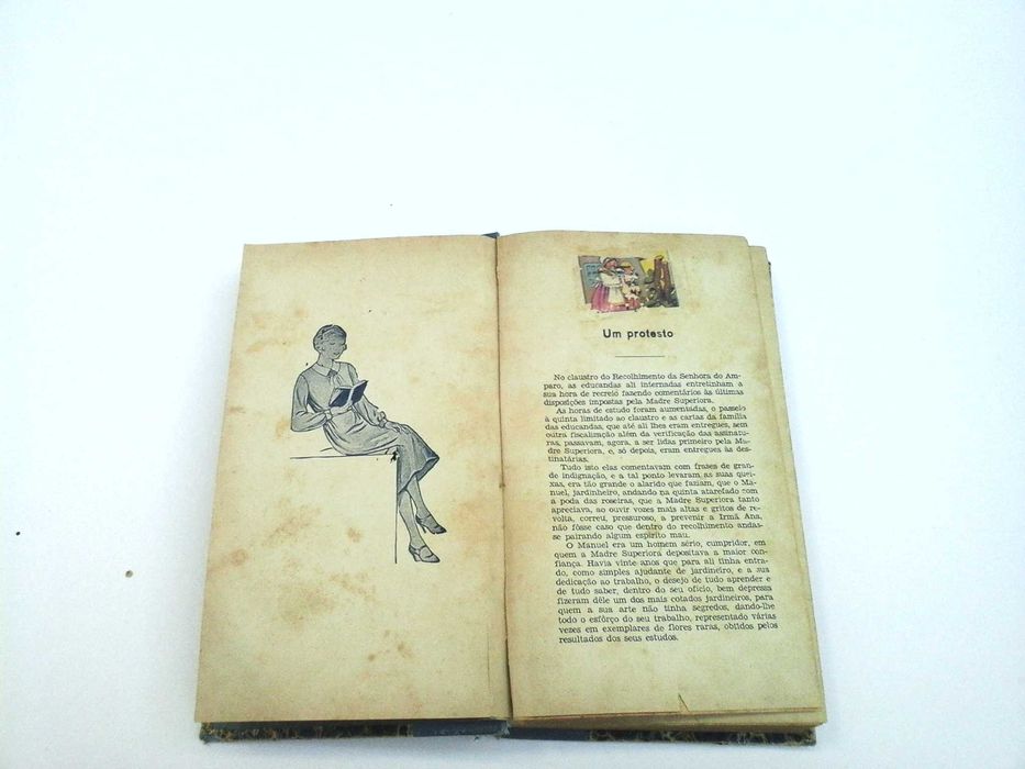 Livro de Bolso "TRES AMIGAS" por Baronesa X 1938 muito raro