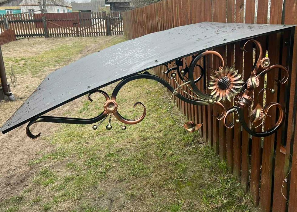 Козирок кований 1.35*1.25