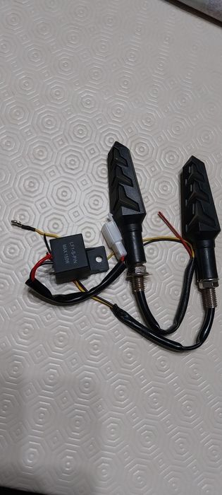 Piscas led para mota