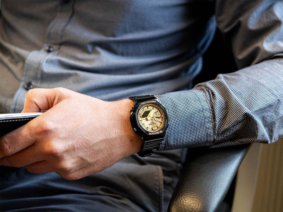 Часы Casio G-Shock GA-2100GB-1A ! Оригинал! Фирменная гарантия 2 года.