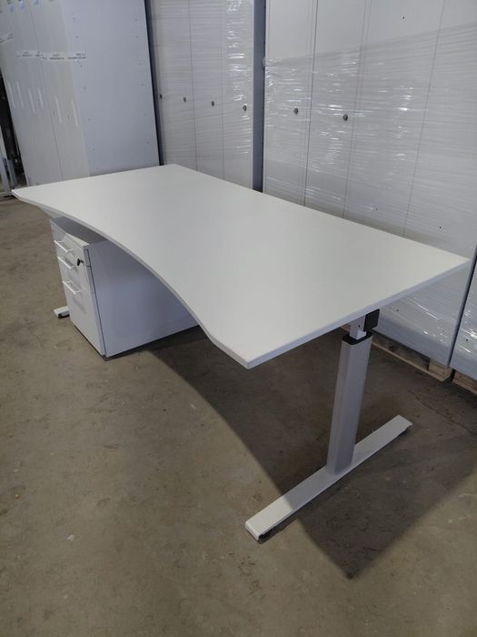 Biurko biurowe 180x90 regulowana wysokość - używane meble biurowe