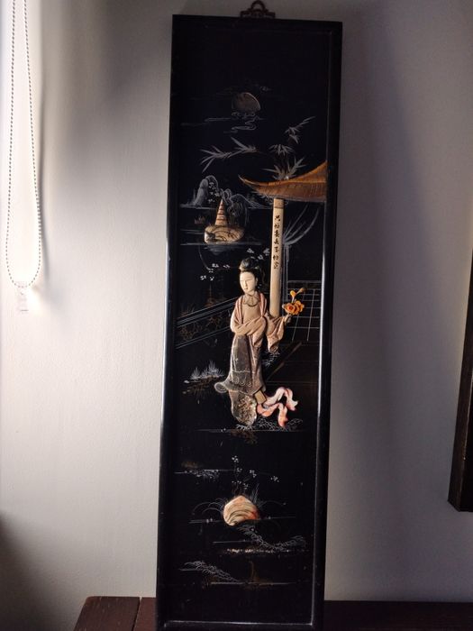 Painel lacado Macaense séc.XX