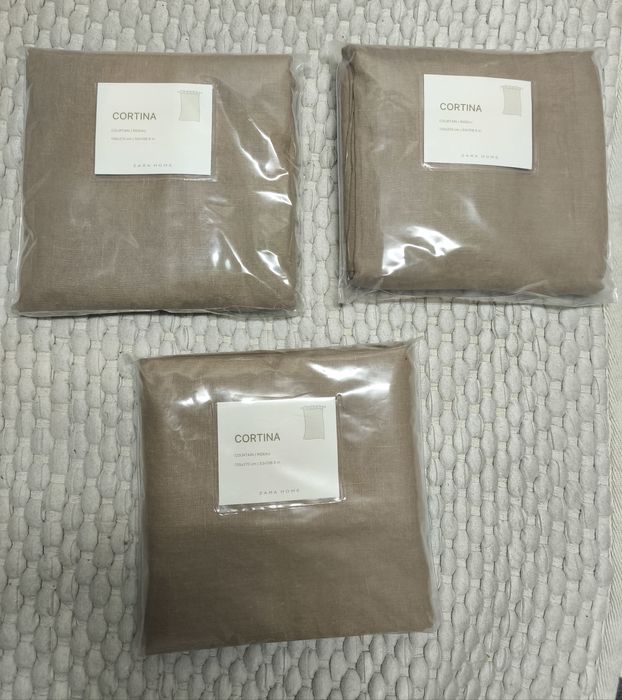 Cortina 100%linho Zara home