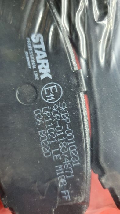 pastilhas travão frentre- trás toyota 4x4