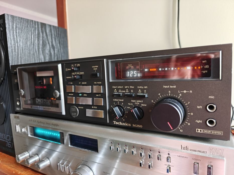 TECHNICS RS-M250 – klasyczny magnetofon Hi-Fi Vintage – po profesjonalnym serwisie!