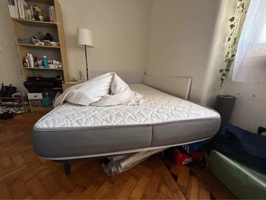 Estrado de cama + colchão