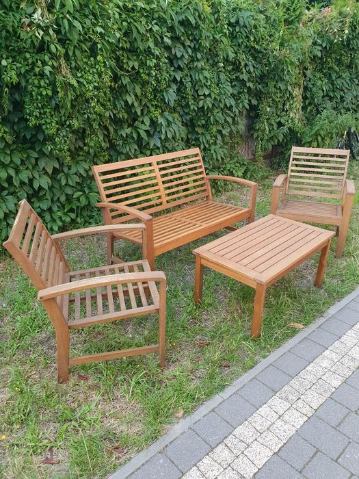 Meble ogrodowe zestaw 4 części