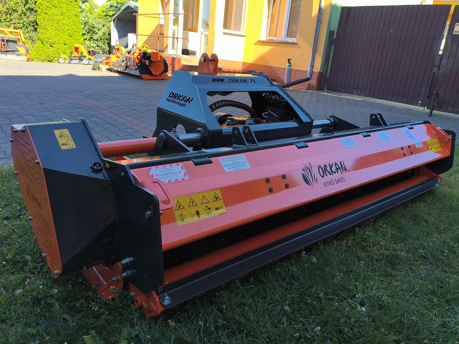 Kosiarka bijakowa mulczer ORKAN KTKS 220 C Puma duży młotek WOM Gratis