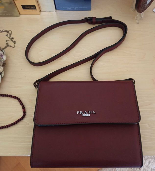 Сумка , клатч PRADA і шкіряна візитниця