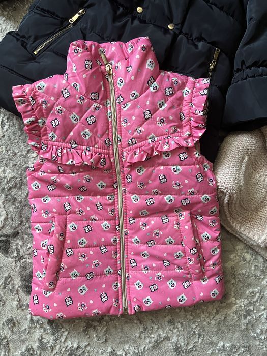 Курточка Zara, шубка, жилетка на дівчинку 2 роки