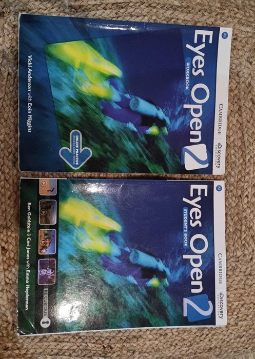 Livros "Open eyes" nivel 2 Cambridge