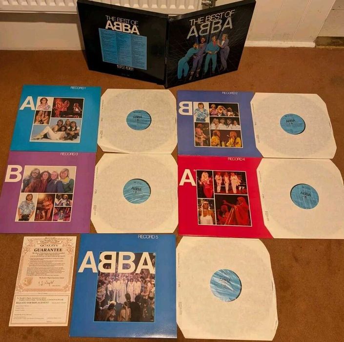 ABBA The Best Of Abba 1972-1981 UK 1982 Британия пластинка 5 шт NM