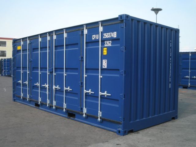 Contentores marítimos em bom estado