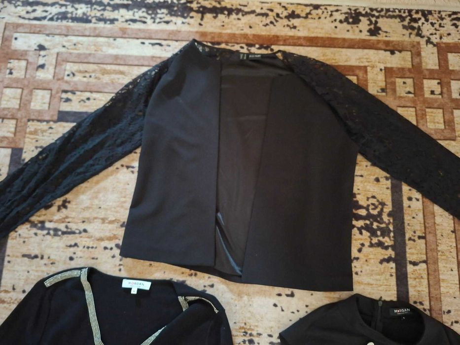 Zestaw sukienka Morgan marynarka sweter Hilfiger r. S/M