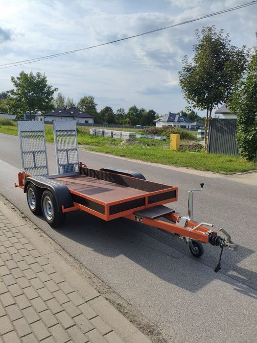 DMC 2000 kg. BAOS mocna przyczepa pod minikoparkę