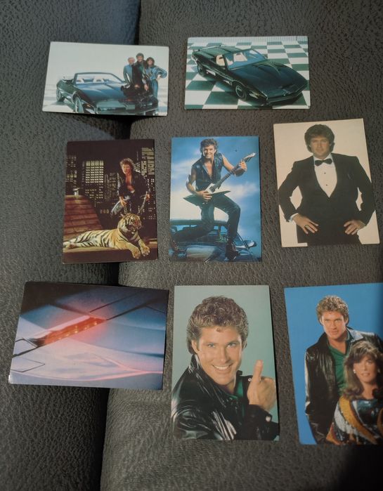 Conjunto de 22 calendários da série Knight Rider