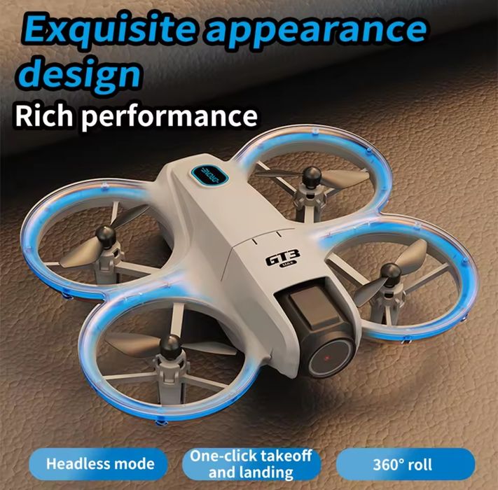 Дрон GT 3 Max з захистом пропелерів та підсвіткую