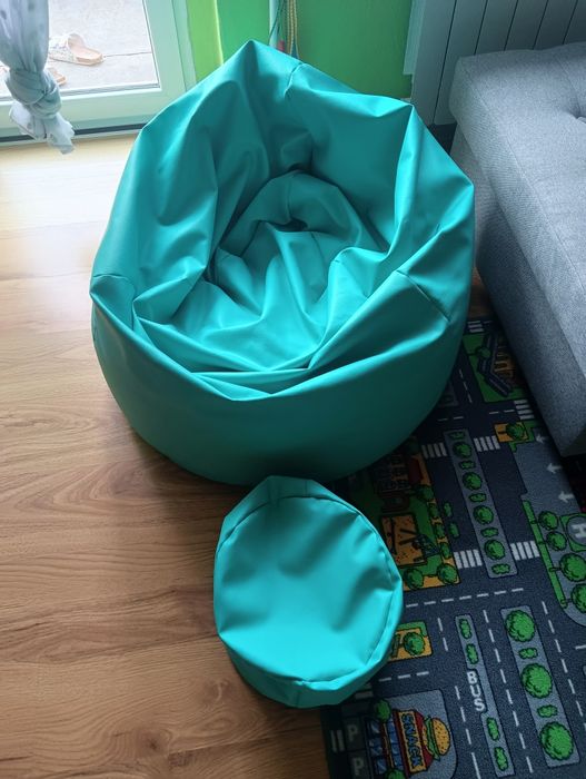 Pufa worek kolor zielony