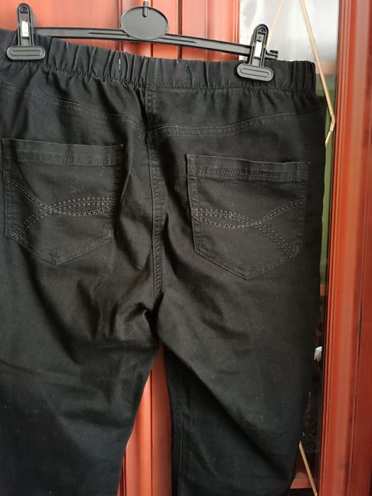 Легінси Джинси дудочки скинни чорні  великі большие 52-54-56