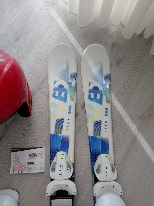 Skis 97 cm e Botas 18,5 - 20,5 cm Criança