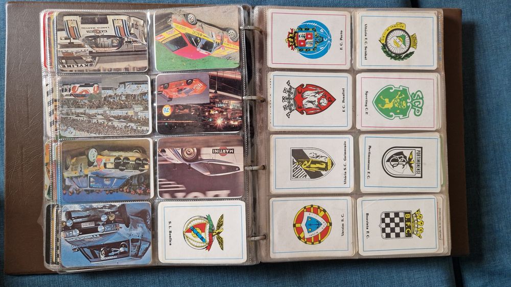 Calendários de colecção dos anos 80