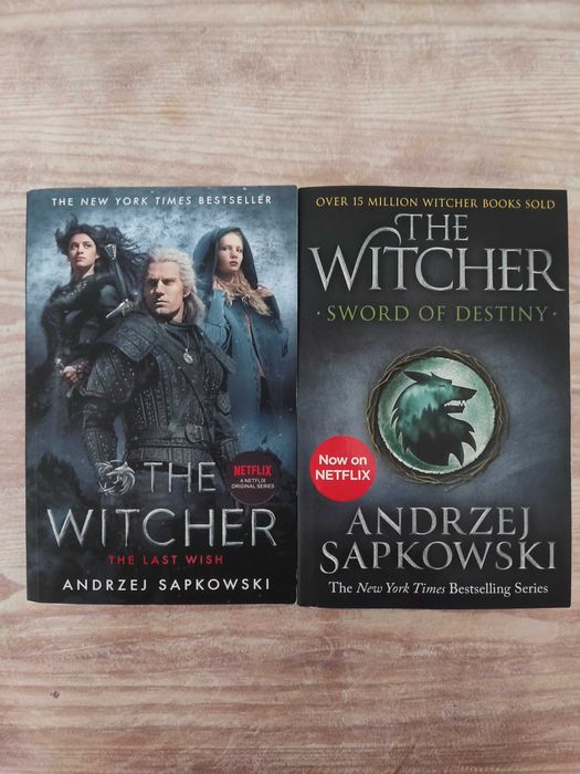 Livros da serie The Witcher em Inglês