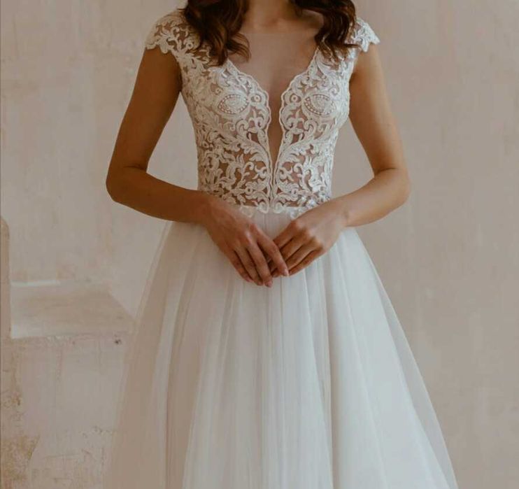 Przepiękna suknia ślubna