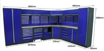 Mobiliário / Armários / Bancas de oficina á medida do seu espaço. AP28