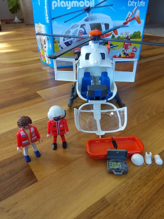 Playmobil City Life 6686 Śmigłowiec ratunkowy