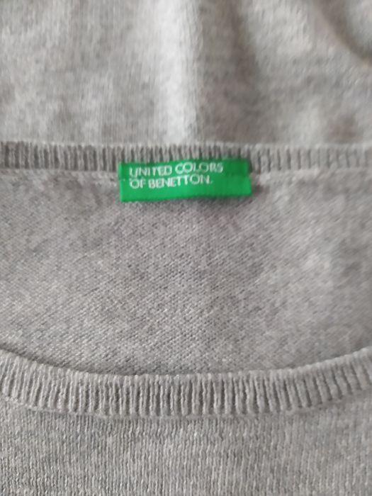 Swetr szary Benetton