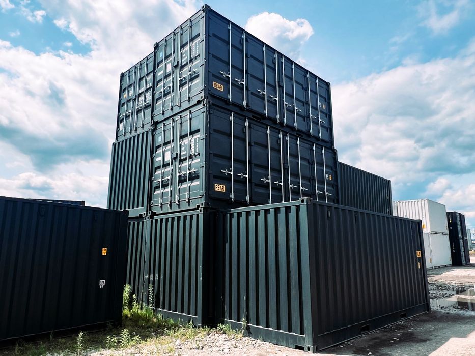 Kontener morski 20DV Open Side, 6 metrowy, nowy, boczne wrota