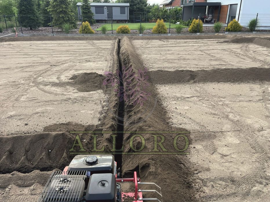 Równanie terenu, zakładanie ogrodów, nowy trawnik, usługi ogrodnicze