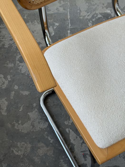 Krzesła fotele bauhaus rattan breuer stam vintage