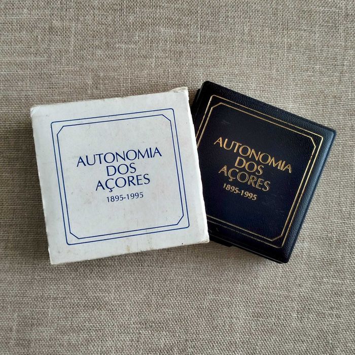 Moeda Comemorativa - Autonomia dos Açores 1995 (Prata)