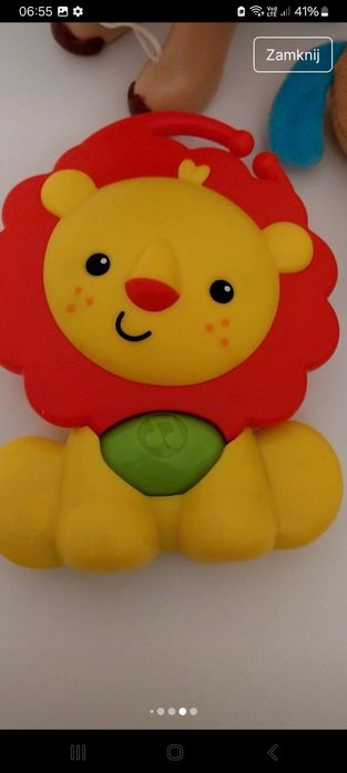 Zestaw 3 interaktywnych zabawek, w pełni sprawne